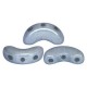 Les perles par Puca® Arcos beads Opaque blue ceramic look 03000/14464